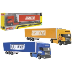 CAMION DIE CAST 3 COLORI 12,6X37,5X7,5CM