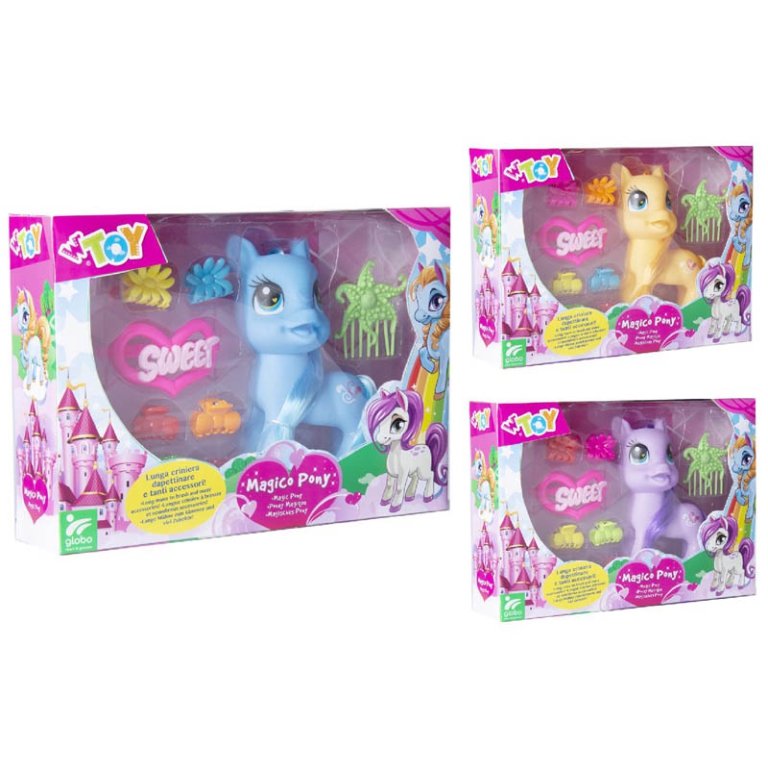 PLAY SET PONY CON ACCESSORI