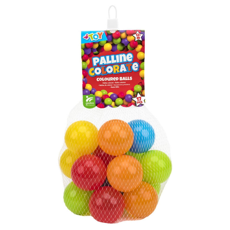 PALLE COLORATE 7CM 17PZ 2