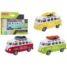 CARAVAN CON ACCESSORI    DIE CAST A RETROCARICA