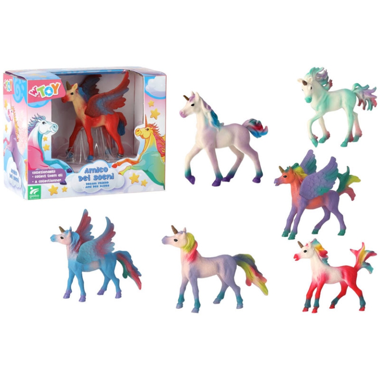 CAVALLO UNICORNO 15CM    ASSORTITO