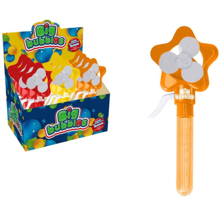 BOLLE DI SAPONE CON VENTILATORE 42ML 12PZ IN EXPO 2