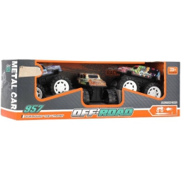 CONFEZIONE 3 BIG FOOT METALLO