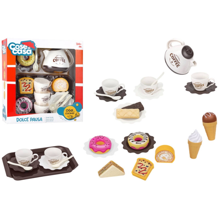 SERVIZIO DA TE CON TEIERA E DOLCETTI