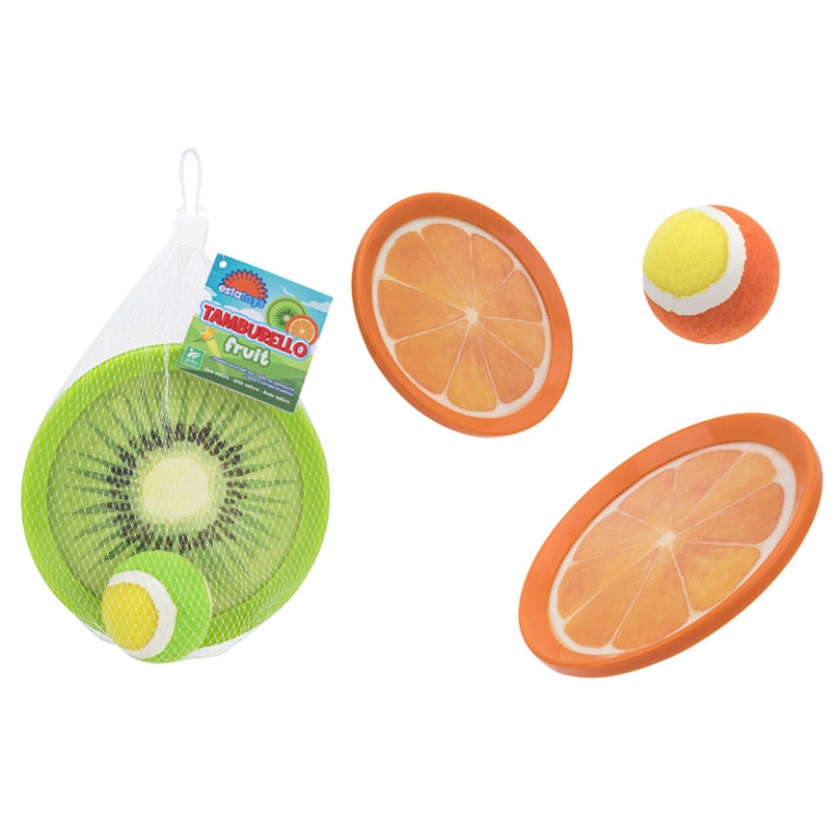 TAMBURELLO VELCRO FRUTTA