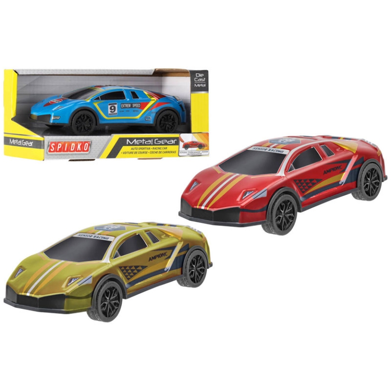 AUTO SPORTIVA IN METALLO A FRIZIONE