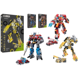 COSTRUZIONE CUBIX ROBOT  8 IN 1