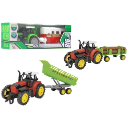 TRATTORE CON RIMORCHIO   A FRIZIONE 36CM