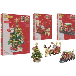 CUBIX COSTRUZIONI NATALE  21X28CM
