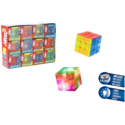 CUBO MAGICO 3X3X3 C/LUCI 5,5X5,5X5,5CM