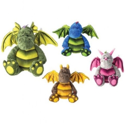 PELUCHES DRAGO 39CM ASSORTITO 4 COLORI