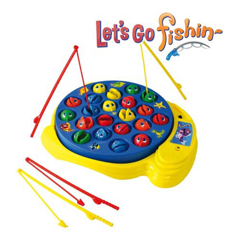 GIOCO PESCA CON 21 PESCI 4 CANNE LET'S GO FISHING 2