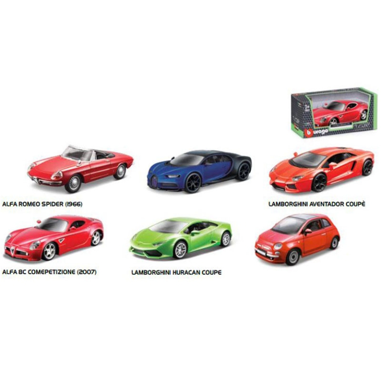 AUTO RACE STRADALI ASSORTITE 1:32