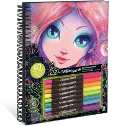 NEBULOUS STARS LIBRO DA COLORARE PAGINE NERE