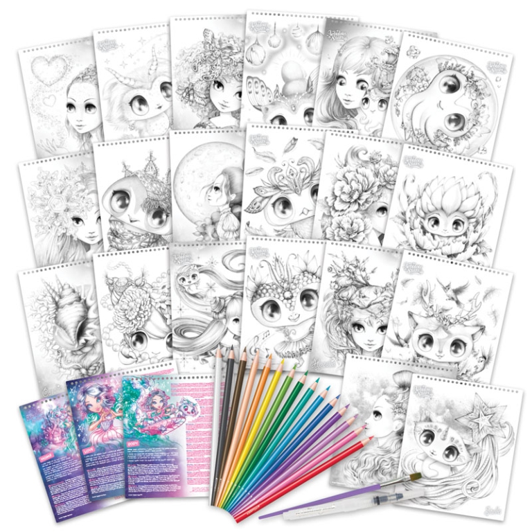 NEBULOUS STARS ALBUM DA DISEGNI CON ACQUERELLI 2