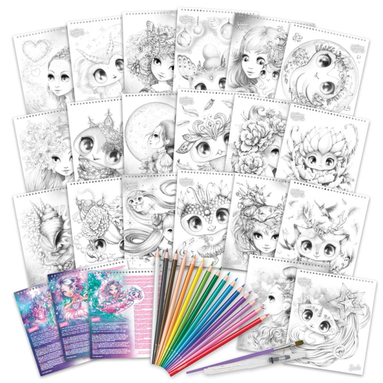 NEBULOUS STARS ALBUM DA DISEGNI CON ACQUERELLI 3