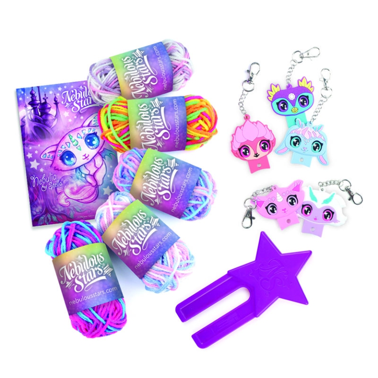 NEBULOUS STARS POMPOM PORTACHIAVI 3
