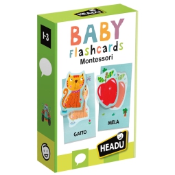BABY FLASHCARDS MONTESSORI 1-3 ANNI