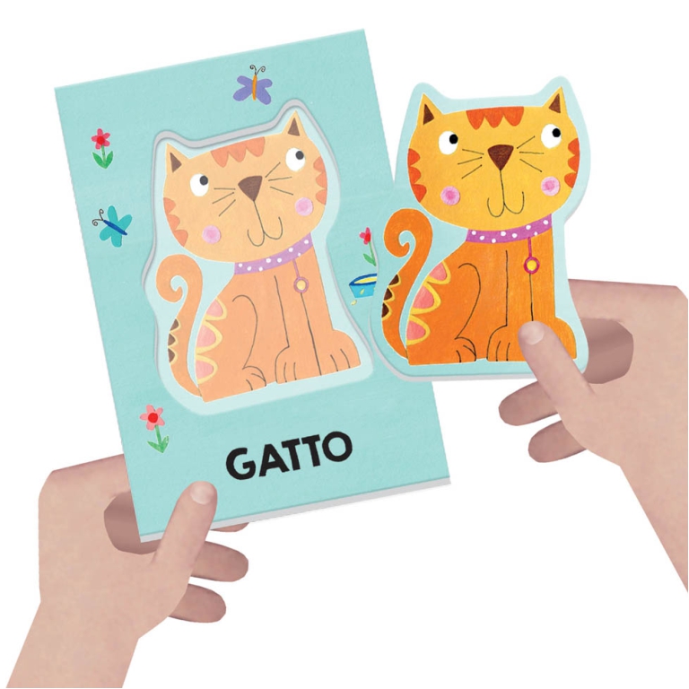 BABY FLASHCARDS MONTESSORI 1-3 ANNI 3