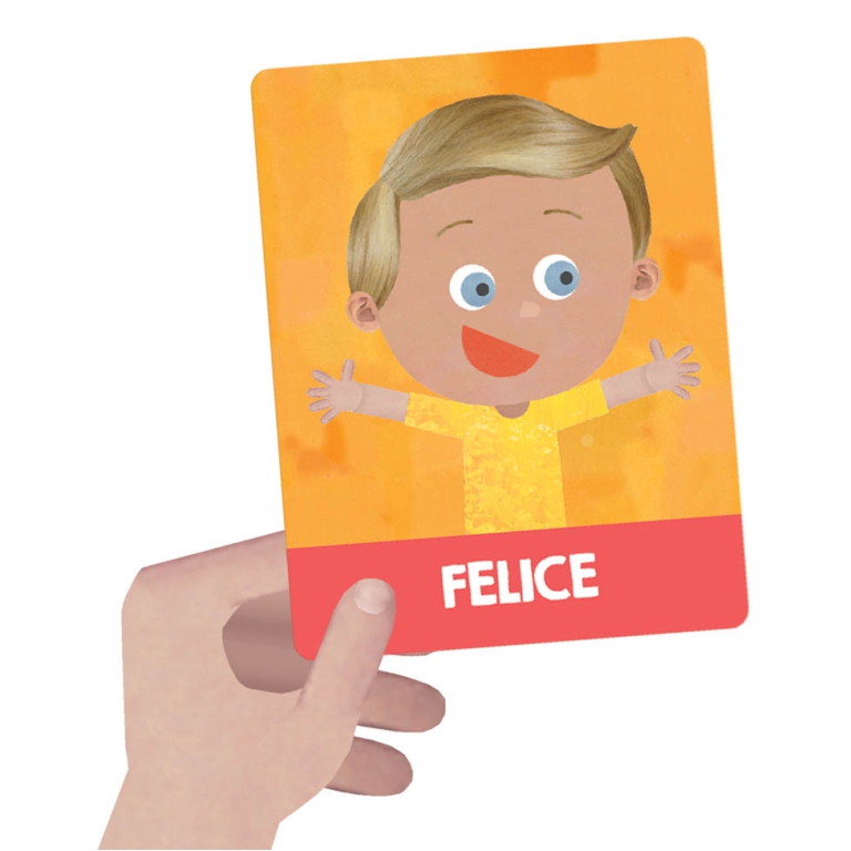 FLASHCARDS MONTESSORI EMOZIONI E AZIONI 1-4 ANNI 3
