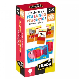 FLASHCARDS PIU' LUNGO E PIU' CORTO