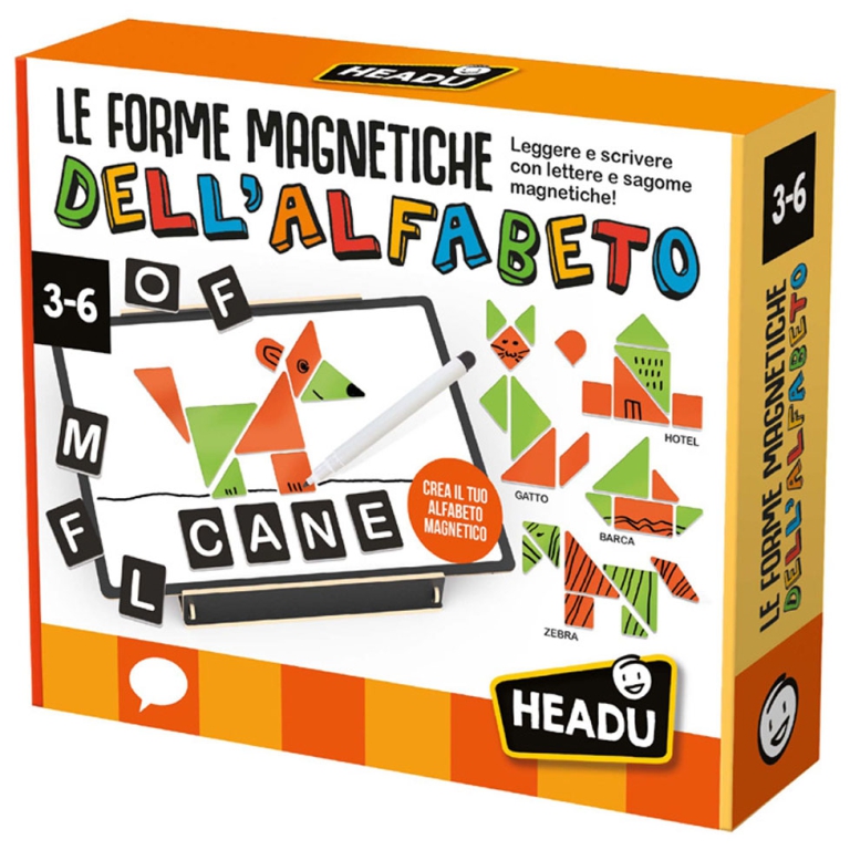 LE FORME MAGNETICHE DELL'ALFABETO 3-6 ANNI