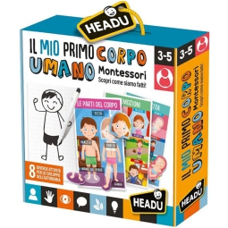 IL MIO PRIMO CORPO UMANO MONTESSORI 3-5 ANNI