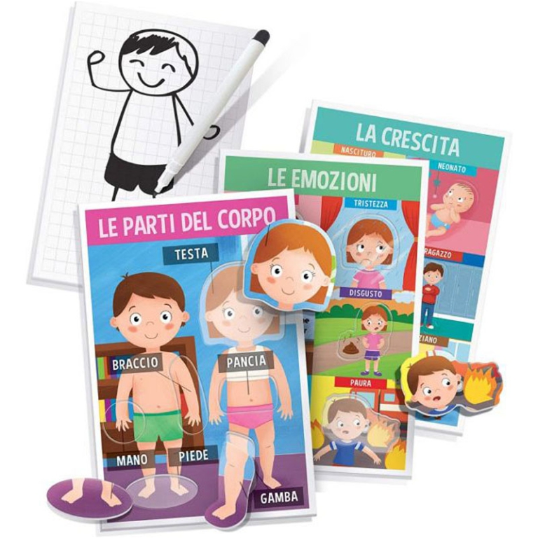 IL MIO PRIMO CORPO UMANO MONTESSORI 3-5 ANNI 3