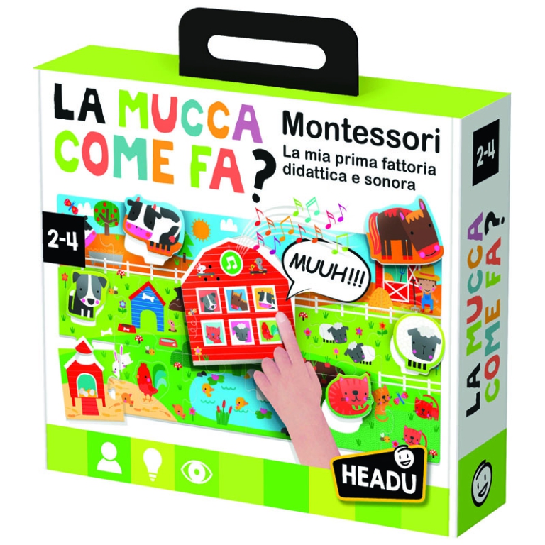 LA MUCCA COME FA? MONTESSORI 2-4 ANNI
