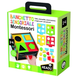 BANCHETTO SENSORIALE MONTESSORI