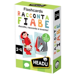 FLASHCARDS RACCONTA FIABE  2-4 ANNI