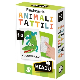 FLASHCARDS ANIMALI TATTILI 1-3 ANNI