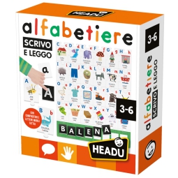 ALFABETIERE TATTILE SCRIVO E LEGGO 3-6 ANNI