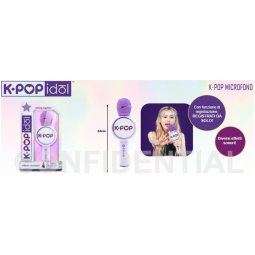 K-POP MICROFONO CON EFFETI SONORI