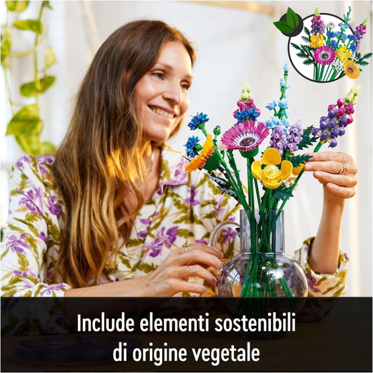 LEGO BOTANICAL BOUQUE DI FIORI 5
