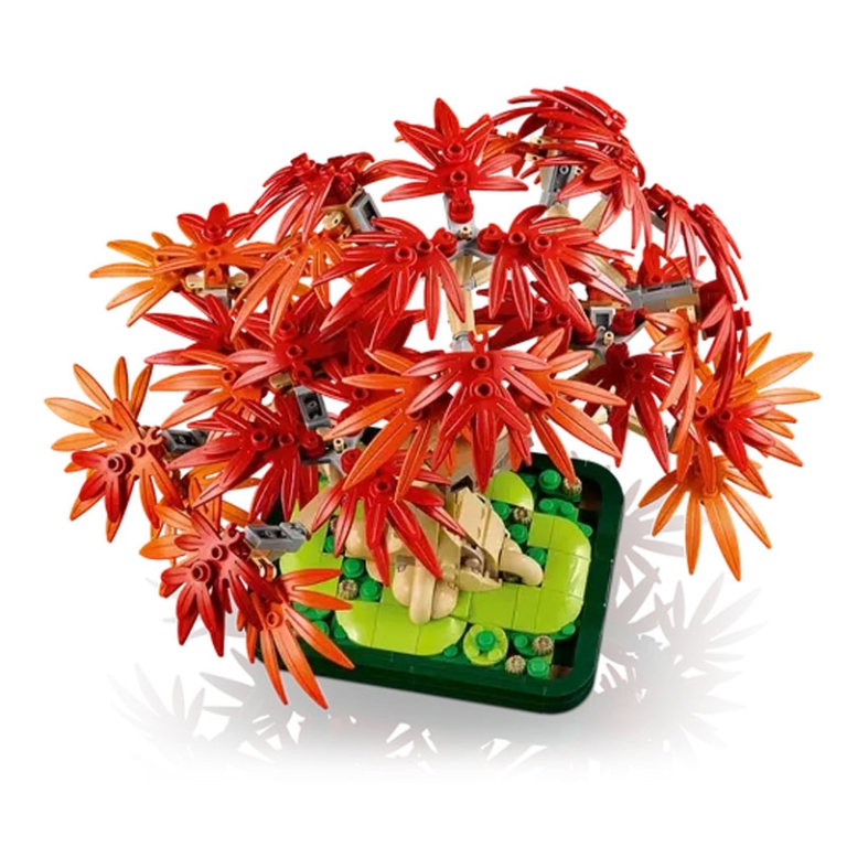 LEGO BOTANICALS BONSAI DI ACERO ROSSO GIAPPONESE 3