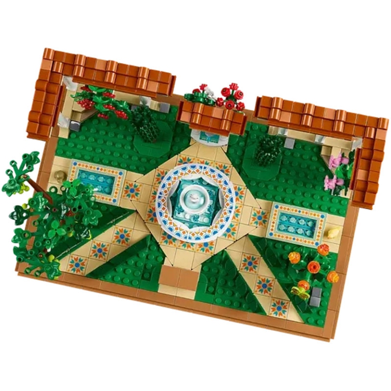 LEGO BOTANICAL IL GIARDINO CON FONTANA 3