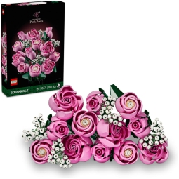 LEGO BOTANICAL BOUQUET DI ROSE ROSA
