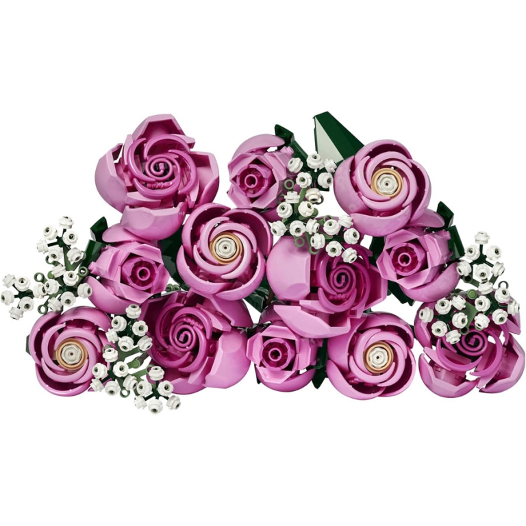 LEGO BOTANICAL BOUQUET DI ROSE ROSA 3