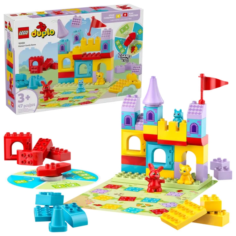 LEGO DUPLO GIOCO AL CASTELLO CON SALTERELLO