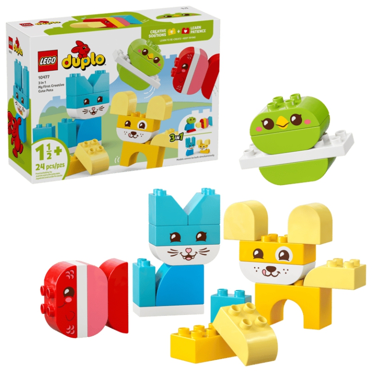 LEGO DUPLO ANIMALI DOMESTICI 3 IN 1