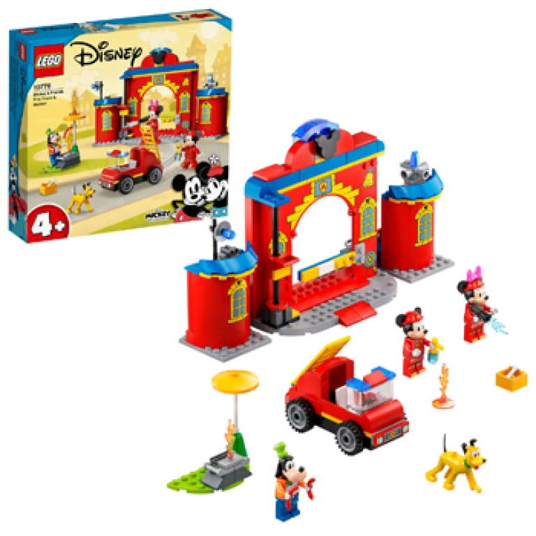 LEGO DISNEY AUTOPOMPA E CASERMA DI TOPOLINO