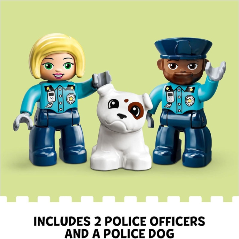 LEGO DUPLO STAZIONE DELLA POLIZIA ED ELICOTTERO 3