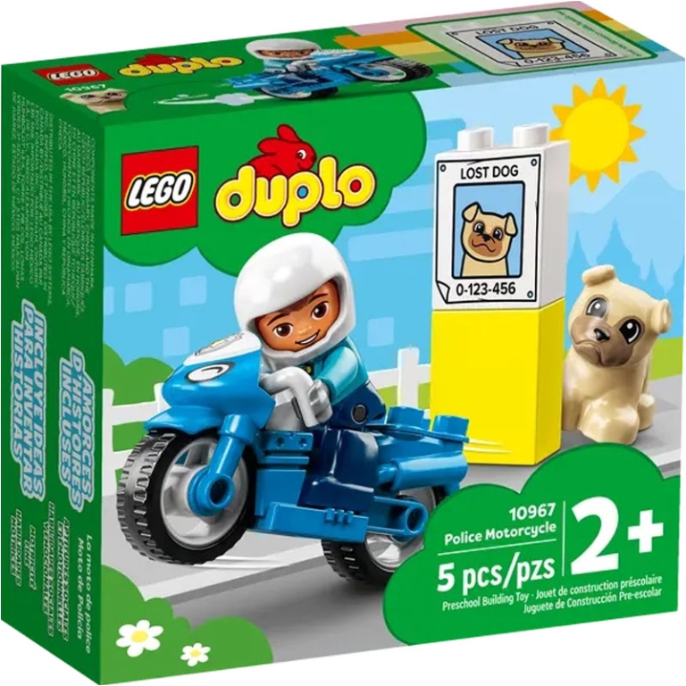 LEGO DUPLO MOTO DELLA POLIZIA
