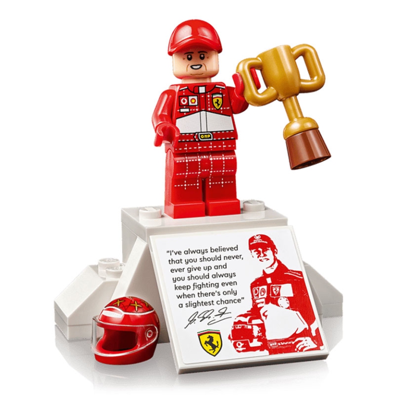 LEGO ICONS FERRARI F2004 MICHAEL SCHUMACHER 3