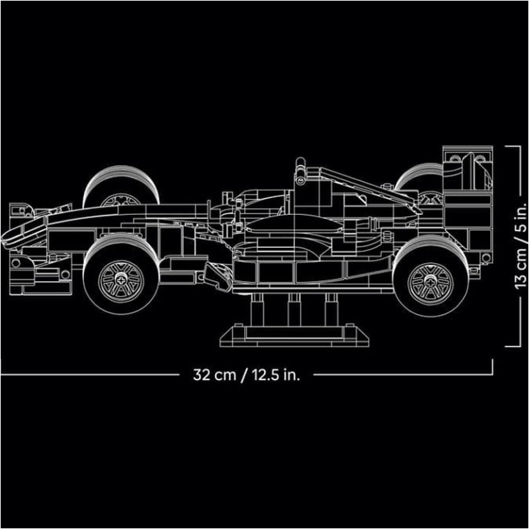 LEGO ICONS FERRARI F2004 MICHAEL SCHUMACHER 5