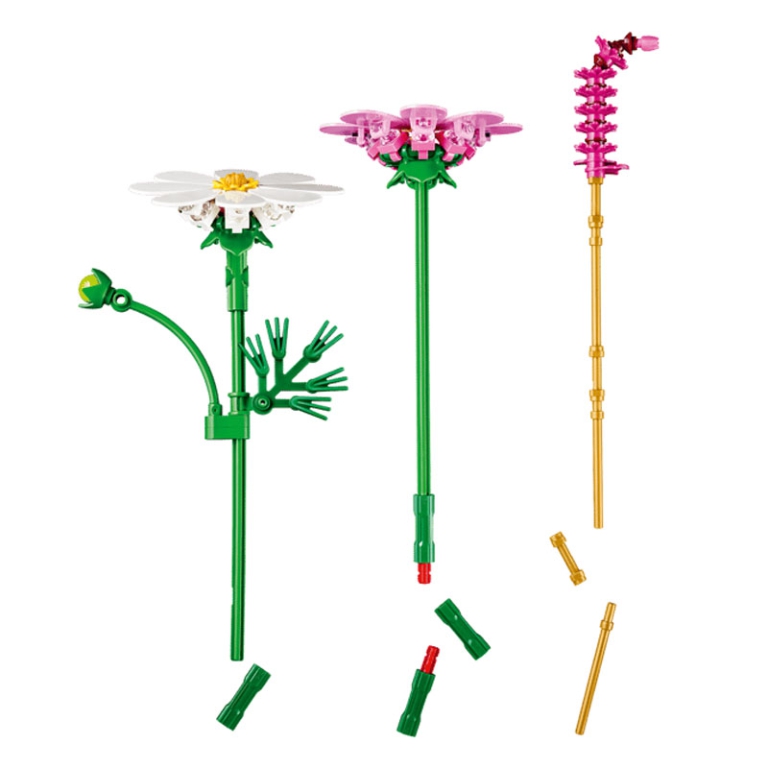 LEGO BOTANICALS FIORI DI COSMOS 5