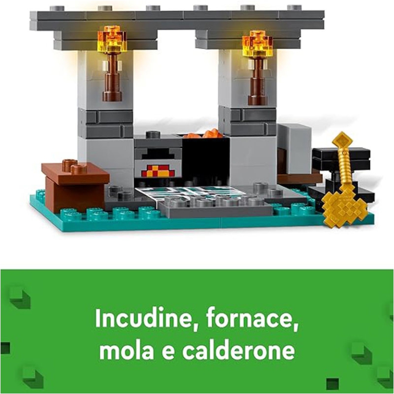 LEGO MINECRAFT L'ARMERIA 3