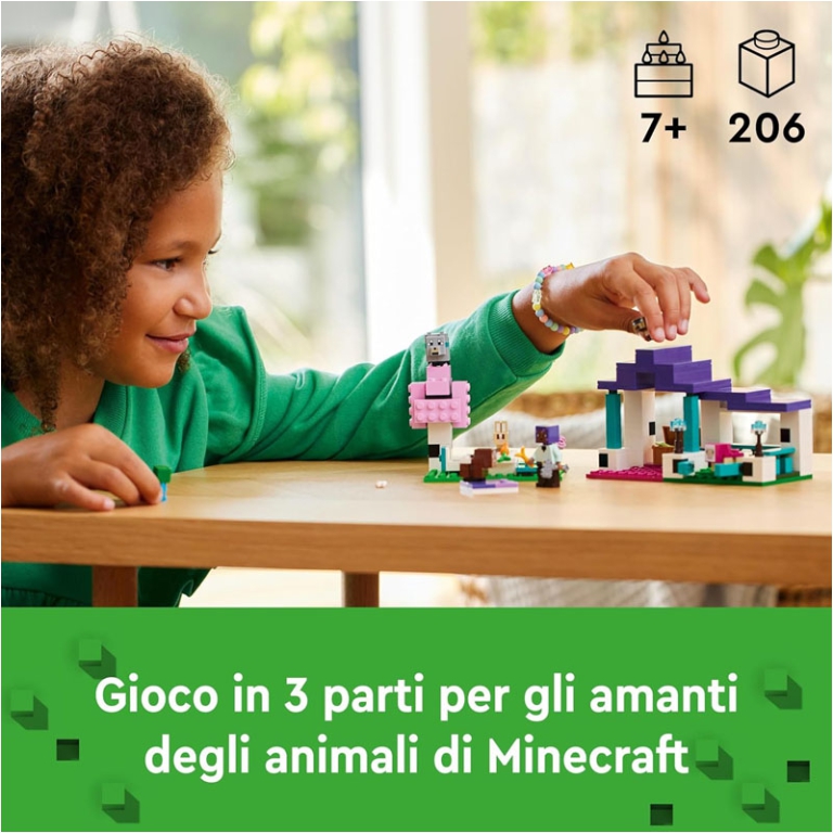 LEGO MINECRAFT IL SANTUARIO DEGLI ANIMALI 2