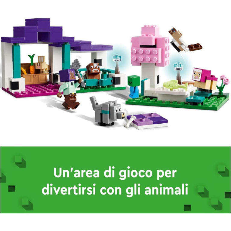 LEGO MINECRAFT IL SANTUARIO DEGLI ANIMALI 3